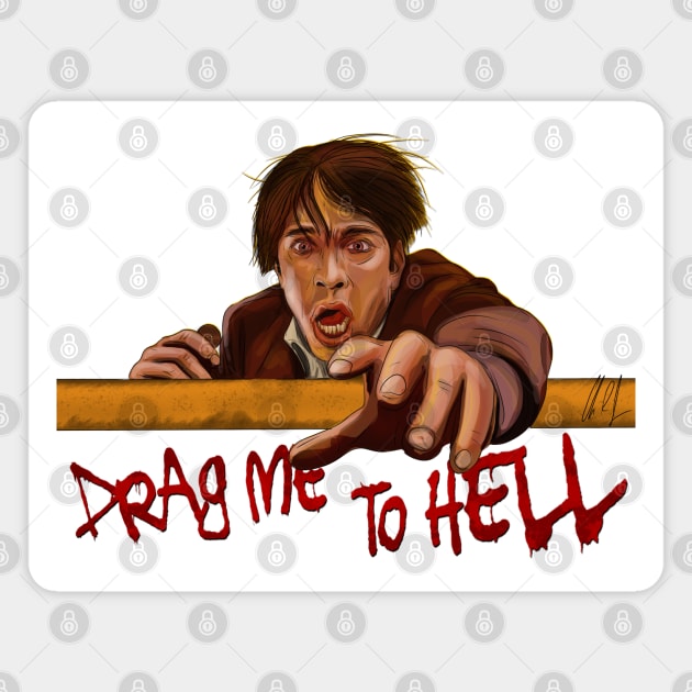 Drag Me To Hell: Help Me Please Magnet by 51Deesigns